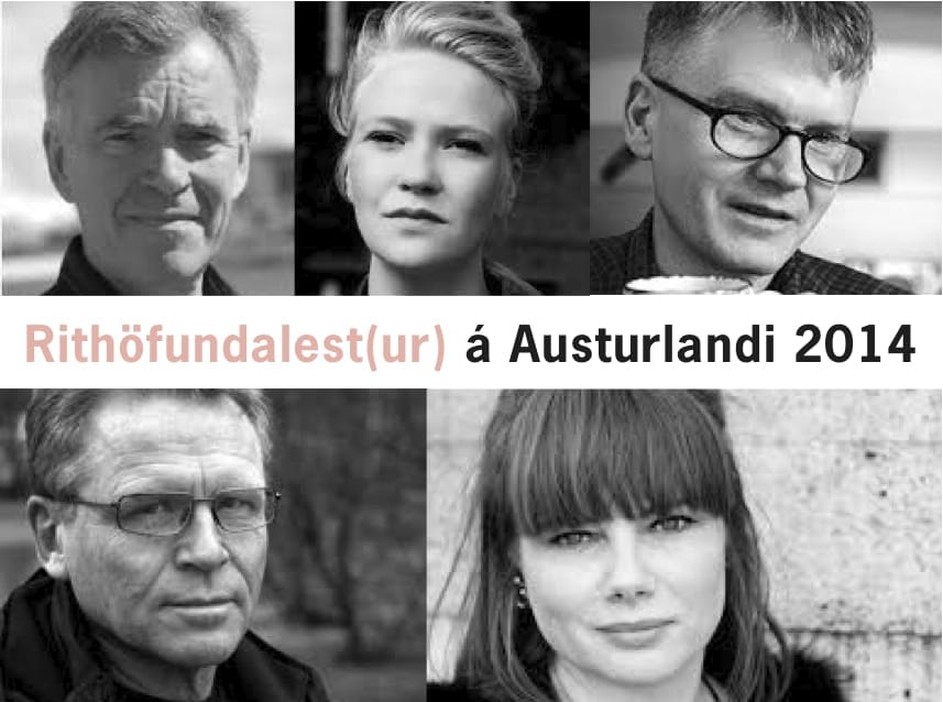 Rithöfundalest(ur) á Austurlandi 2014